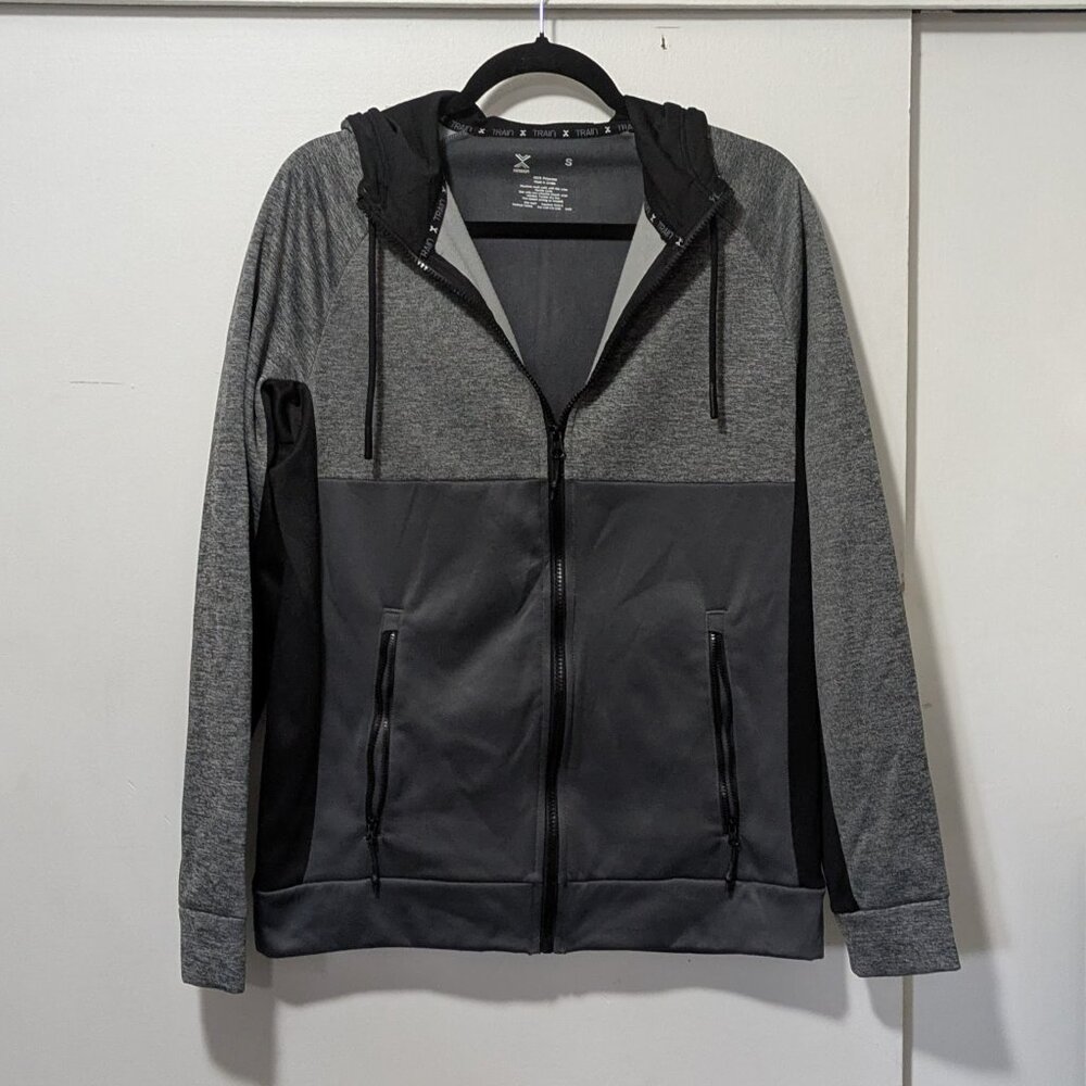 Xersion Gray and Black Performance Jacket